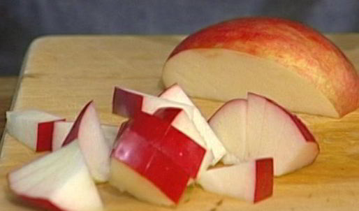 ароматные маффины с яблоками и изюмом