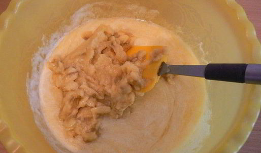 банановые маффины с кокосовым облачком