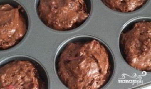 диетические шоколадные маффины