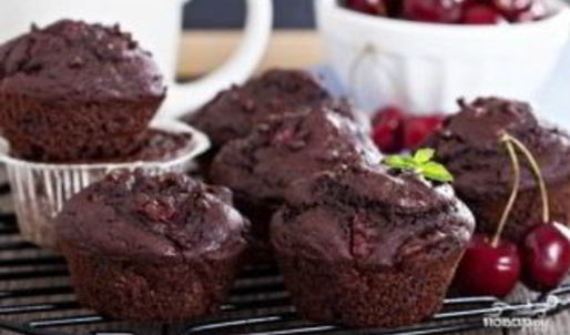 диетические шоколадные маффины
