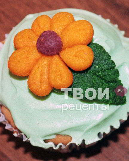 Рецепт двухцветных маффинов