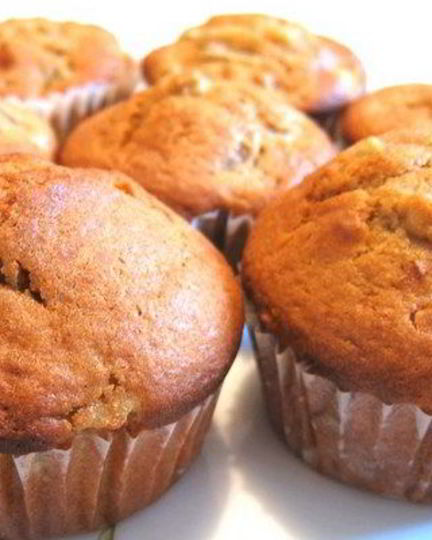 Рецепт грушевых маффинов на ряженке