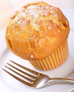 Кокосово-миндальные маффины