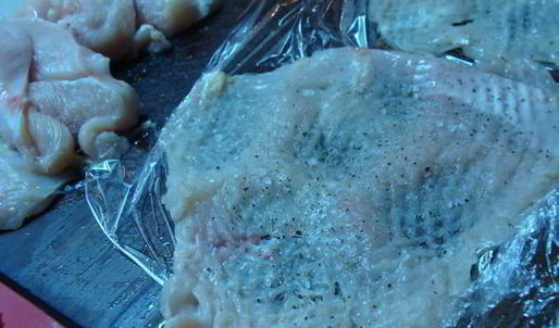 куриные маффины с грибами и винным соусом