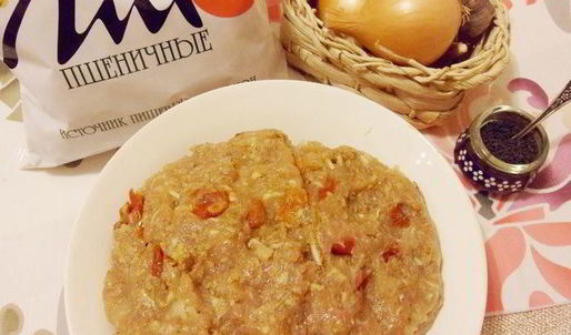 куриные маффины с отрубями