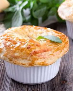 Куриные маффины с сыром