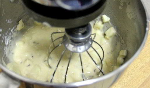 лавандово-яблочные маффины