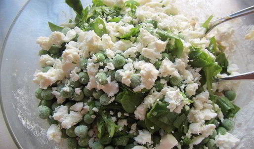 маффины из киноа с овощами и фетой