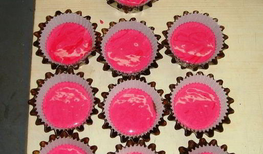 маффины радужные