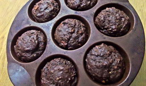 маффины с апельсином и бананом