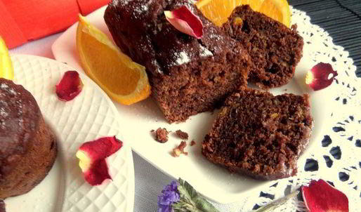 маффины с апельсином и бананом