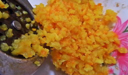 маффины с апельсином и бананом