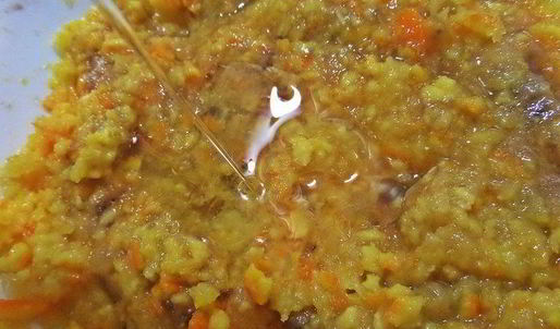 маффины с апельсином и бананом