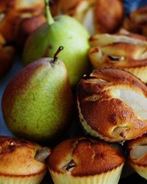 Маффины с грушами