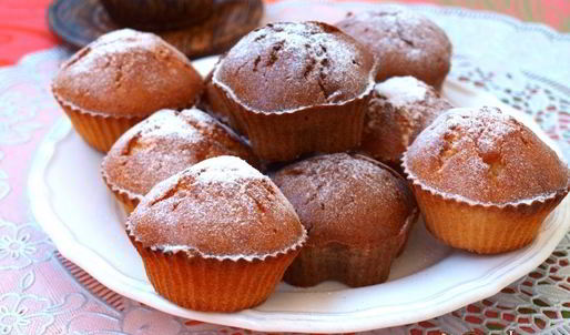 маффины с какао