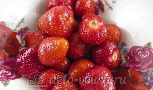 маффины с клубникой