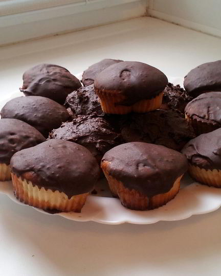 Рецепт маффинов с конфетами