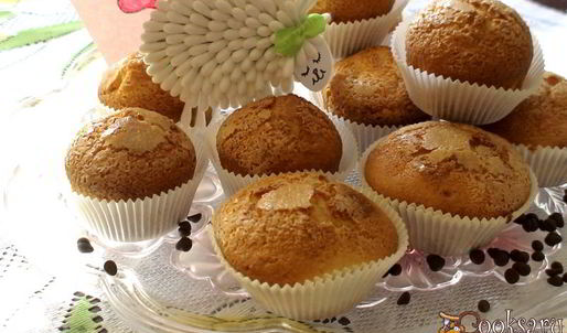 маффины с лимонной ноткой и шоколадными каплями