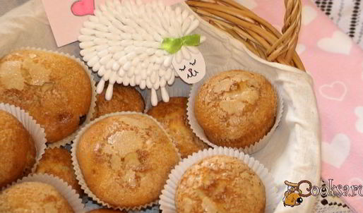 маффины с лимонной ноткой и шоколадными каплями