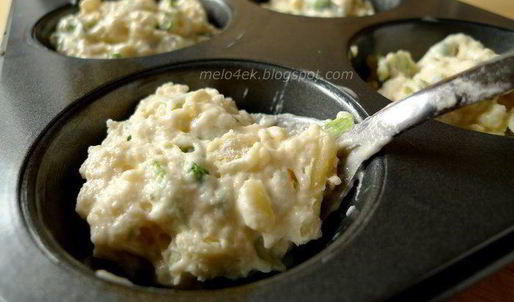 маффины с сыром и зеленью