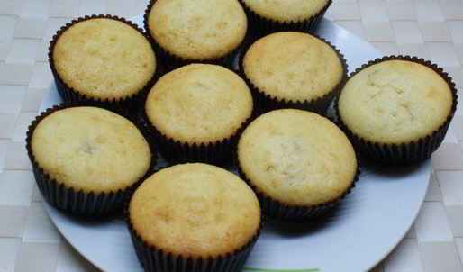 маффины с ягодой