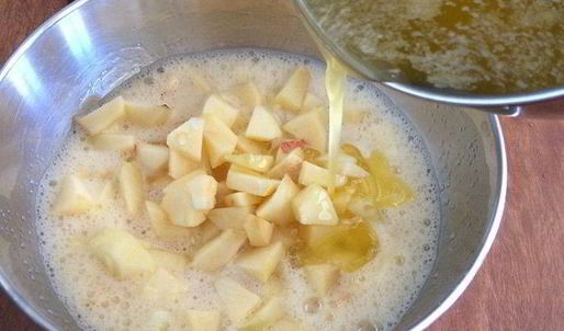 маффины в стиле яблочный крамбл