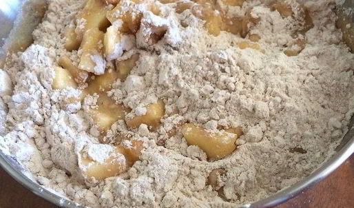 маффины в стиле яблочный крамбл