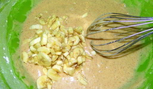 медовые маффины с бананом, корицей и маком