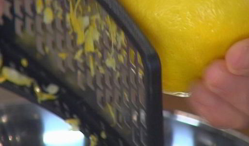 миндальные маффины с вишней