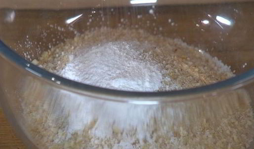 миндальные маффины с вишней