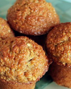 Морковно-яблочные маффины