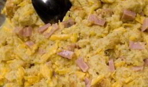 необычные маффины с ветчиной и сыром