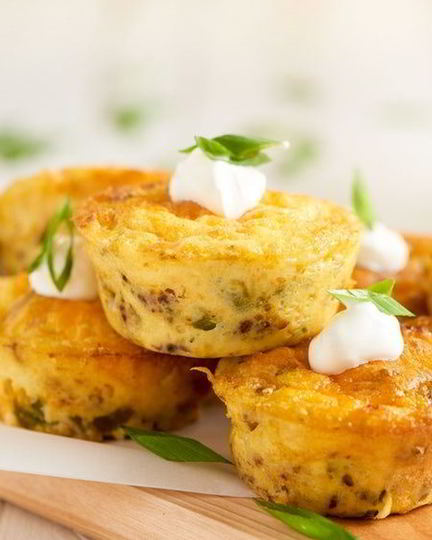 Рецепт омлетных маффинов