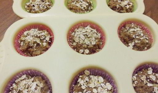 полезные маффины на отрубях и кефире