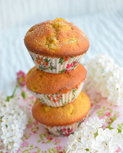 Рецепт ревенных маффинов с тыквенным пюре