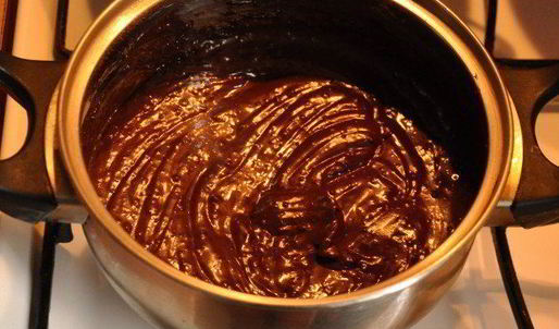 шоколадные маффины с кремом