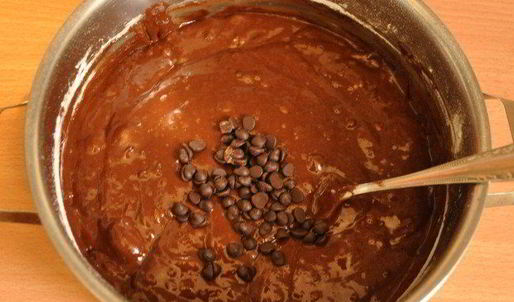 шоколадные маффины с кремом