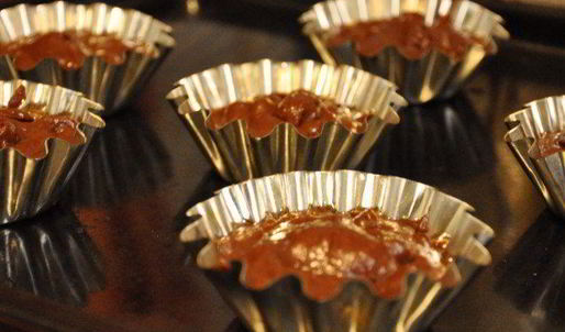 шоколадные маффины с кремом