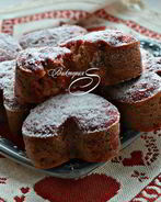 Свекольно-ореховые маффины