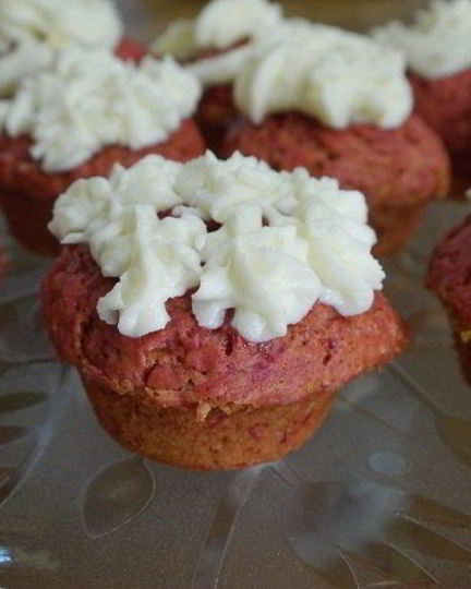 Рецепт свекольных маффинов