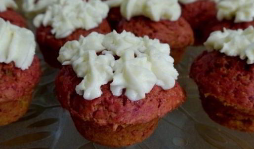 свекольные маффины