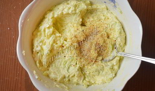 творожные маффины с кабачком