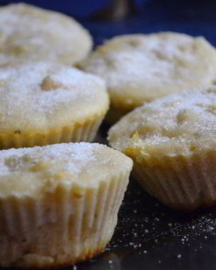 Яблочно-банановые маффины