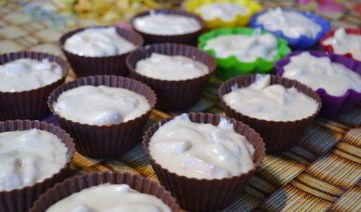 яблочно-банановые маффины