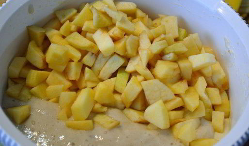 яблочно-банановые маффины