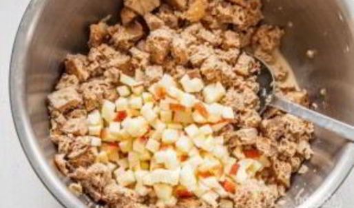 яблочно-хлебные маффины