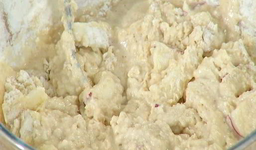 яблочные маффины на кефире с орехами и отрубями