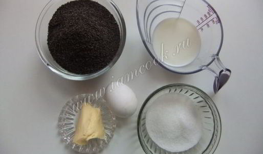 маковая начинка для рулетов