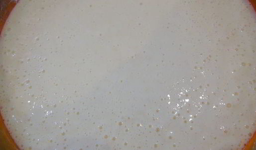 лимонный манник с виноградом