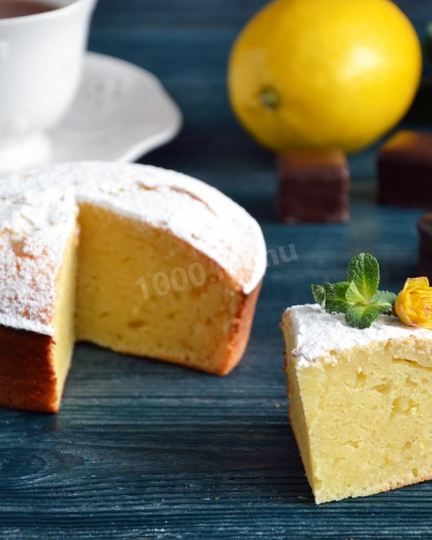 Рецепт лимонного манника